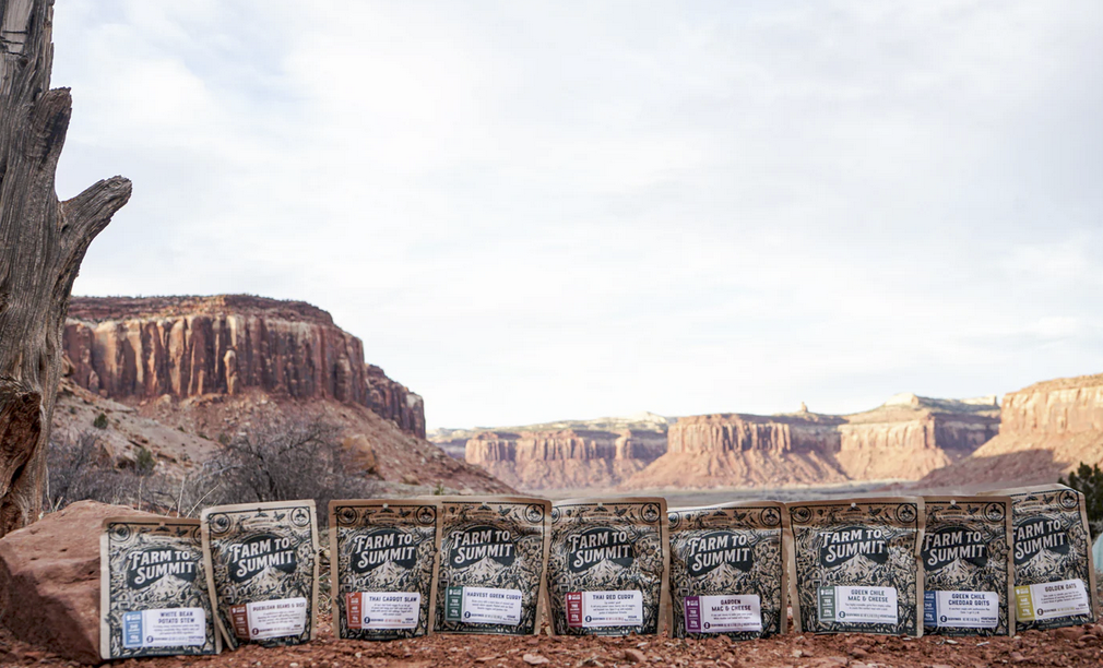 farm to summit phenomenal line up of dehydrated meals